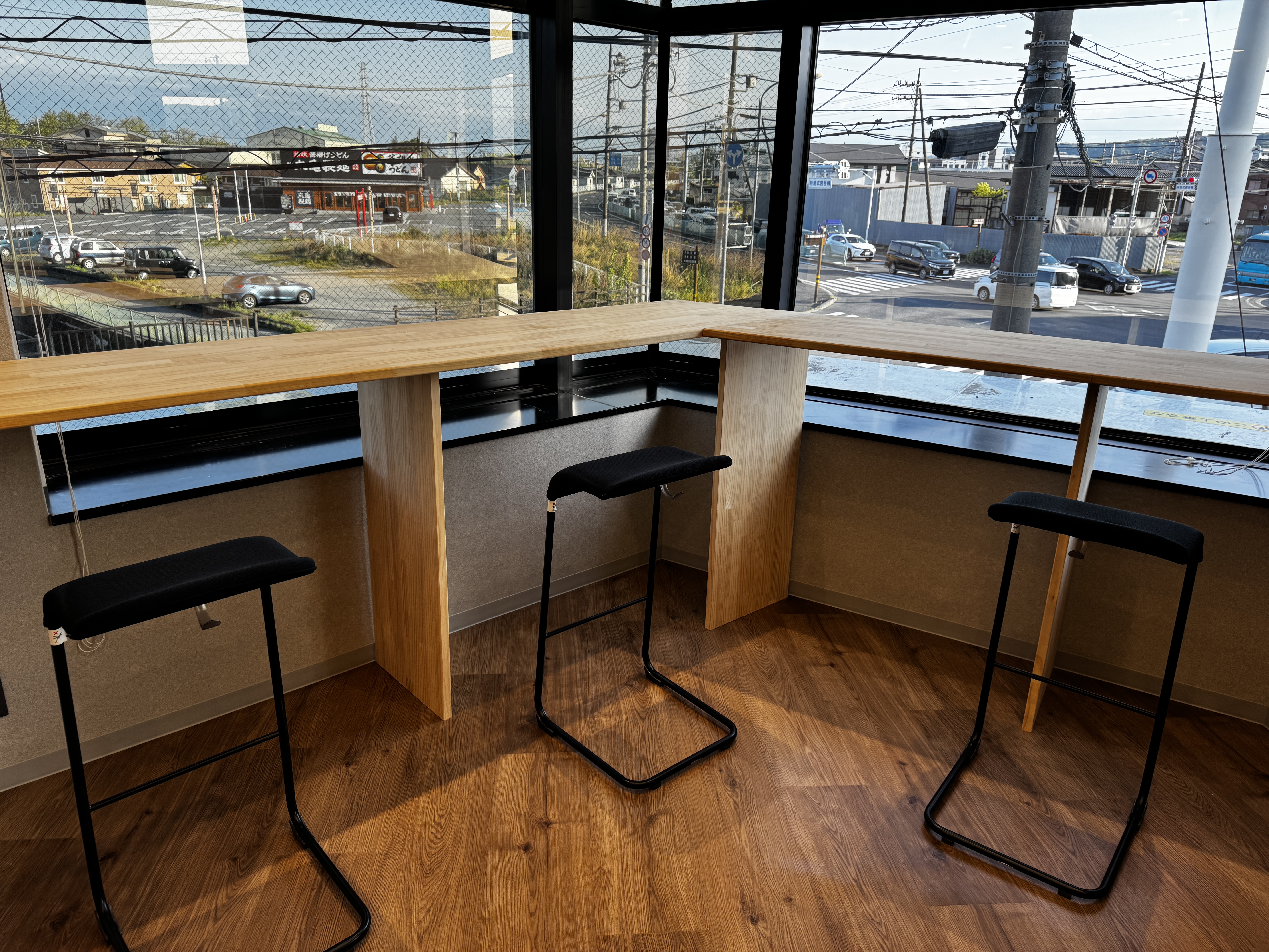 多様なブースが選べるフロア